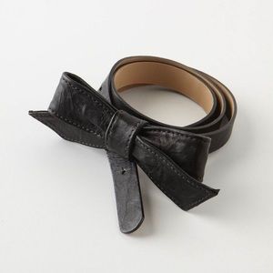 NWOT Anthropologie Belle Bow Belt black M